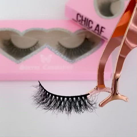 CHIC AF Vegan Faux Mink Eye Lashes by Sherni Cosmetics