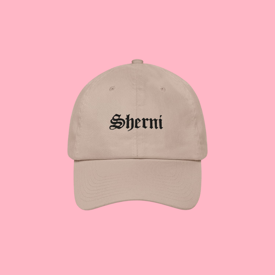 NUDE SHERNI EMBROIDERED DAD HAT