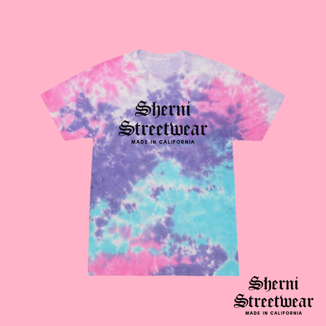 CALI SUNSET TIE DYE TEE