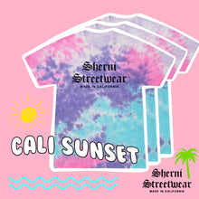 Load image into Gallery viewer, CALI SUNSET TIE DYE TEE
