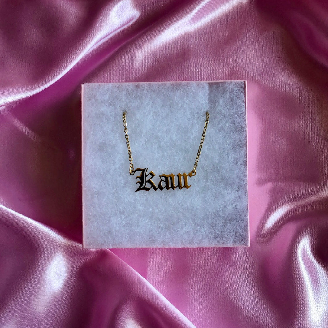 GOLD KAUR NECKLACE