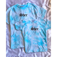 Load image into Gallery viewer, KIDS - SHERNI BABY BLUE CLOUD TIE DYE
