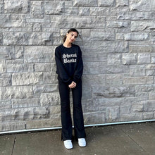 Load image into Gallery viewer, SHERNI BANKE BLACK CREWNECK BY SHERNI STREETWEAR
