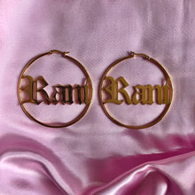 Load image into Gallery viewer, GOLD RANI HOOPS
