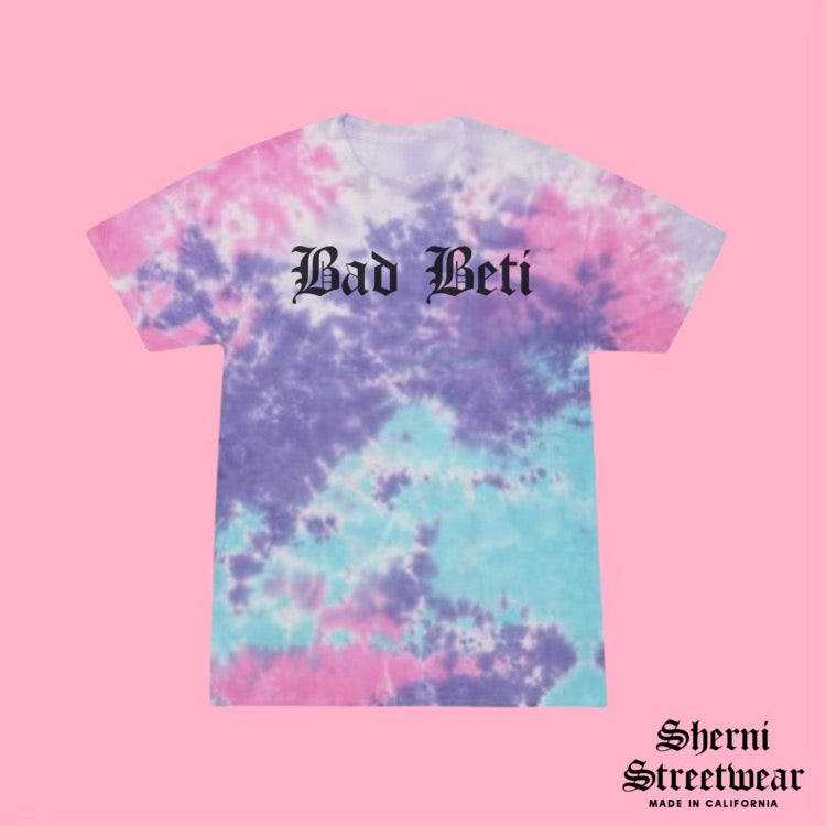 BAD BETI CALI SUNSET TIE DYE TEE