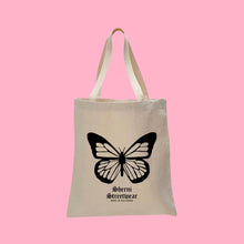 Load image into Gallery viewer, CANVAS BUTTERFLY TOTE BAG
