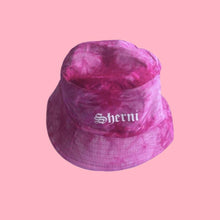 Load image into Gallery viewer, REVERSIBLE TIE DYE SHERNI BUCKET HAT
